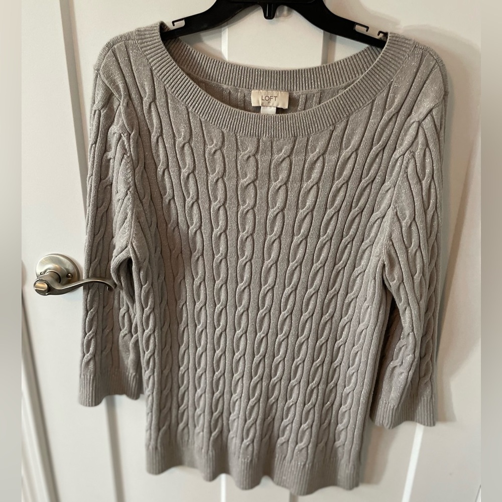 Loft 3/4 Length Sleeve Sweater
